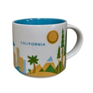 Starbucks You Are Here Series California Mug 2013 Collectible